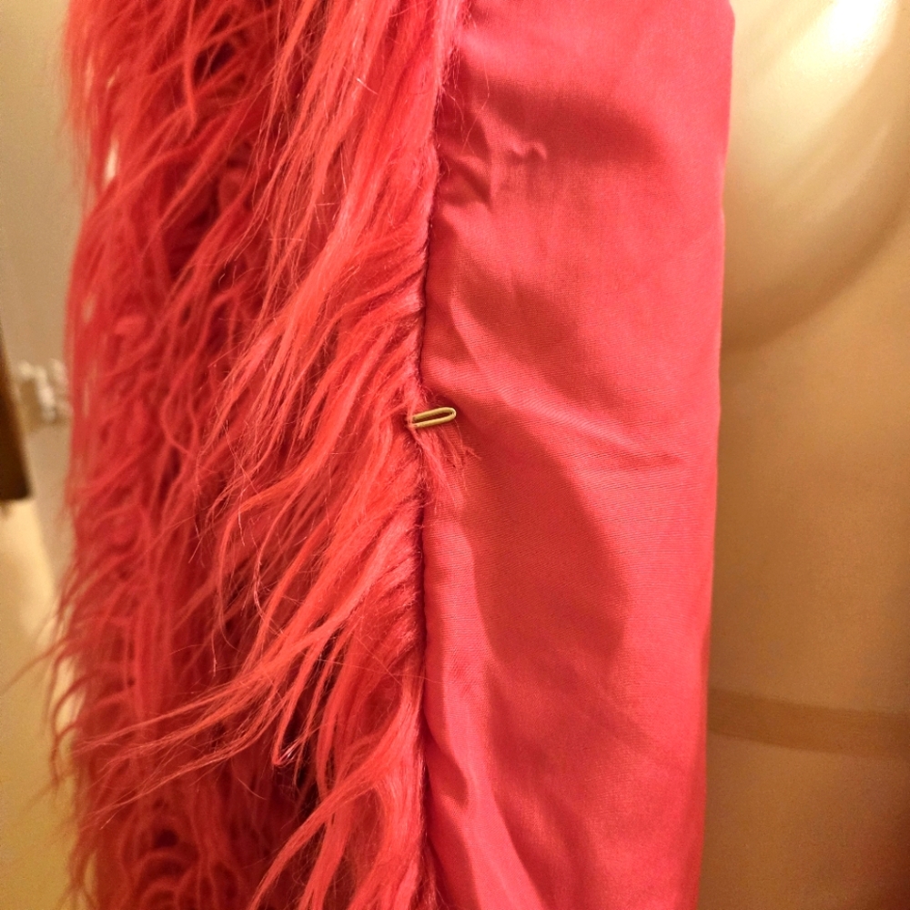 Wild Fable Vibrant Pink Teddy Jacket Sz XXL - Picture 4 of 7